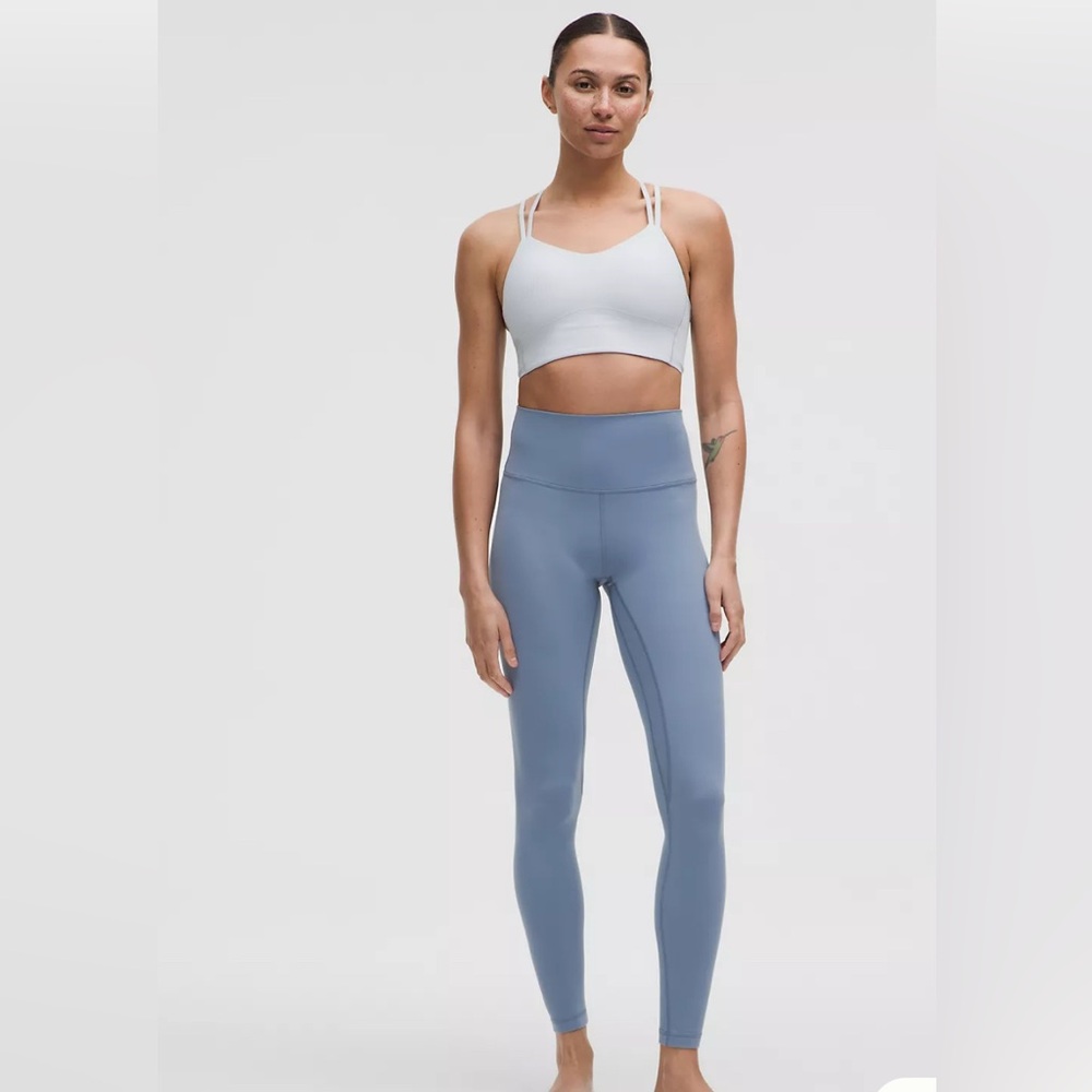 Lululemon Athletica Glow Up High-Rise leggings | Washed Denim